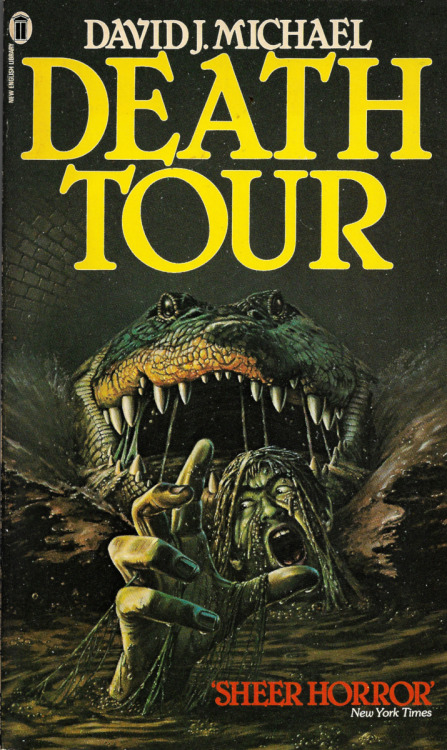 Death Tour, by David J. Michael (New English Library, 1980).From a second-hand bookshop in Charing Cross Road, London.