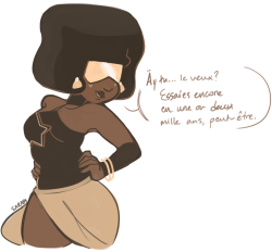 pumpknseed:  bUT pls consider: garnet with a french accent  that is all thank u for your time