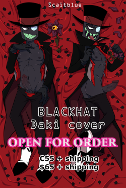 sue-blue: AND FINALLY THE NSFW  VERSION OF  BLACK HAT  ITS DONE AND UP FOR SELL!!  Since I wasnt sure in making just a version with the dick or tentacles I made both so … one can choose  &lt;3if you would like to buy one please note me so I can