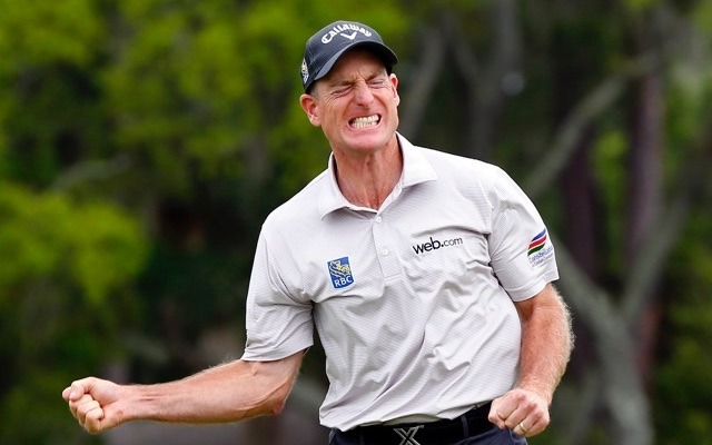 Jim Furyk's Heritage victory Sunday was his 17th career PGA Tour title. (Getty Images)