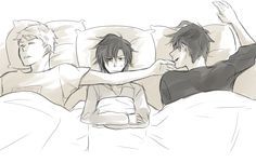 fujoshi-fever:  Even though I love Solangelo I still ship Nico with others, Percy and Jason for example.