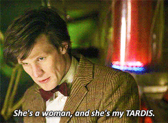 lunarsilverwolfstar:  #obviously he didn’t #because we all know what form the TARDIS would have taken#if he had wished it #Yeah I went there #BAD WOLF (via aaauleta) 