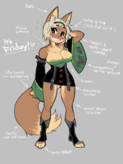 blacklabeledition:  An important safety message!  Be on the lookout for this fox girl!Because you’re gonna see A LOT more of her soon!   &lt; |D’‘‘‘
