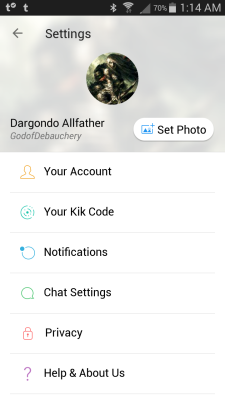 So I got asked to share my kik again so the shy people can talk to me. So here you go. FYI I don&rsquo;t typically rp on kik, so if you&rsquo;re looking for that, go to my rp blog @god-of-role-playing