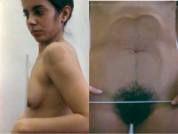 Ana Mendieta (1948-1985), Cuban American performance artist, sculptor, painter and video artist. She died on the 8th September 1985 in New York from a fall from her 34th floor apartment where she lived with her husband, minimalist sculptor Carl Andre.