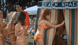its-a-geek-haven: too-nebulously-burnished:  Elvis singing by a tent with women entering is ‘explicit’… bahahahahaaaarrrrr!!!!  It’s the pelvic motion …  Pelvic motion has been banned&hellip;