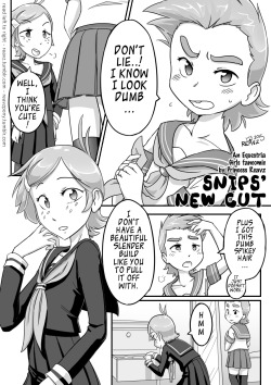 reavzpony:  SNIPS’ NEW CUTA three page comic featuring Snips and Snails in the Equestria Girls universe.View full resolution here.  for a sec I could of sworn that was ben and gwen @ A@
