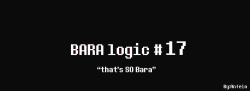 lord-anfelo:  Bara logic #17  What a wonderful BARA datesim Honestly i dont know why characters in bara never end together  Please do not remove the source 