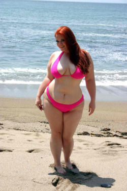 subtlefeeder:  The only reason I would want to go to the beach  Beautiful,Gorgeous,Super Sexy Red Headed Thick n Juicy Huge Tittied,Fat Asses beach Bunny !!!!!