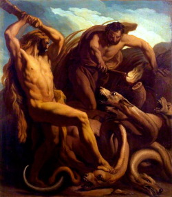 Louis Chéron, Hercules Slaying the Hydra, late 17th or early 18th century