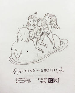 promo by writer/storyboard artist Seo KimBeyond the Grotto premieres Saturday, April 9th at 7/6c on Cartoon Network
