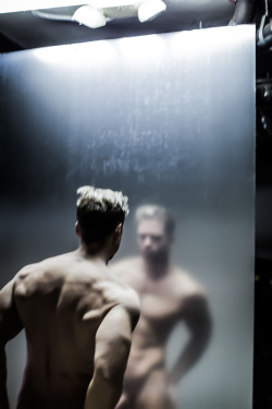 &ldquo;FOILED&rdquo; (reflection and fog) a study on the american hero.  perception is everything. model : steven edward dehler photographed by Landis Smithers