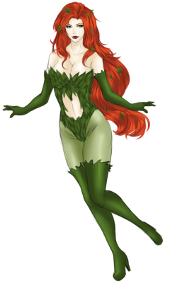 A stream weekend sketch commission of Poison Ivy! For superboin