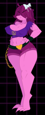 lil-mizz-jay: Susie drew near! My big mean monster girlfriend wants to axe you a question. You know what Don’t answer it It doesn’t matter anyway Just follow her into that dark supply closet 