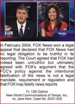 thegodofchaoticpleasures:  atomic-glitter:  thork420:  had to be Fox News! why am i not surprised?  tl; dr for those who didn’t know this already, Fox NEWS has no legal obligation to report what they know to be true.   (Hence why studies have shown