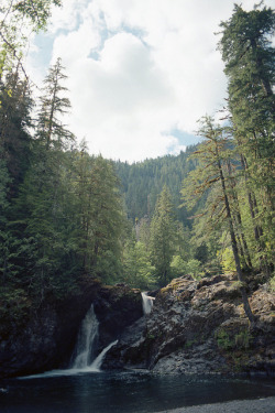 brutalgeneration:  locals only waterfall by a passing breeze on Flickr. 