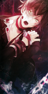 akuichansera:  ~Diabolik Lovers More Blood Drama CD Covers~ [Complete Set] . ヾ(ﾟ∀ﾟゞ) Heyya sinners~~ I got the Dialovers Illustration Book a few days ago and I saw Shu and Reiji’s full CD pics in it and I was like  (*ﾟﾛﾟ) WHAAA. So