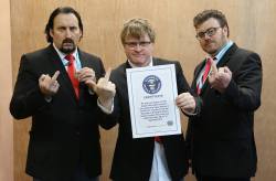 The Trailer Park Boys movie Swearnet has been awarded a Guinness World Record for the most swear words ever recorded in one film &hellip; 868 expletives