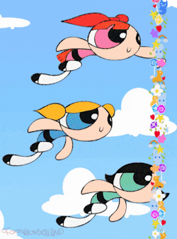 timboxreloaded:  And now for the evolution of the Powerpuff Girls over the years in different art styles… Update: All Credit goes to AFoxInWonderland who had done the original source gif, not me. 