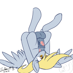 hasbro-official-clop-blog:  Derpys with cocks by request. dont forget to request your kinks. -Holliday 