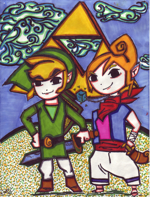 Link and Zelda&hellip;need I say more? -Naomi 