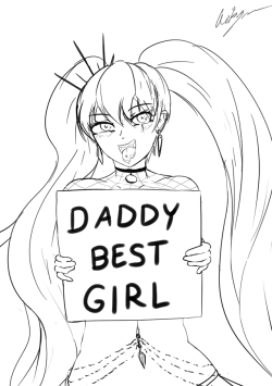 shonomi-art:  aikiyun: aikiyun:   [Anon Request] Slutty Weiss Weiss is daddy’s best girl! Based on @shonomi-art design on Club Beacon Weiss. Since I’m not that good with slutty design. (´-﹏-`；) I’m getting back into the drawing form. Its…