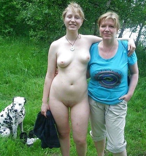 Mother and daughter big tits