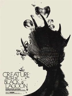 thepostermovement:  Creature from the Black Lagoon by Jay Shaw 
