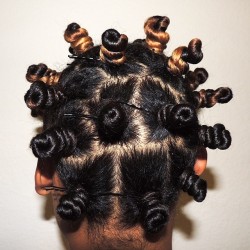 vivaalexcia:  sweetlydifficult:  Bantu Knots also known as ZULU knots originated in West Africa….not twisted mini buns “inspired” by Marc Jacobs. #SUEME  these bantu knots are perfectionnnnnnn.  