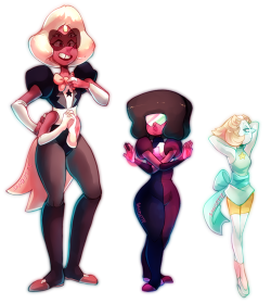 sandrathachao:  My favorite fusion, the lovely Sardonyx! I feel like I could have done Garnet and Pearl better but I like it enough to post it. 
