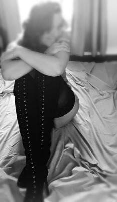 mrmrssecret:  Sharing some Sexy Saturday of the Mrs! Nothing better than thigh highs and boots. Mmmmmmm……🔥🔥🔥🔥🔥🔥  Hot dam so true @goingdown64 love those boots what a gorgeous set of shots so beautiful 👍❣️ Thanks for sharing