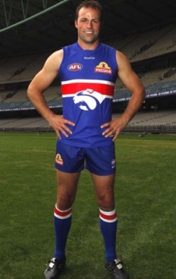 rugbyplayerandfan:  bizarrecelebnudes:  Brad Johnson - Former AFL PlayerFormer player for Western Bulldogs. Wish we got to see him naked in the shower scene in Year of the Dogs  Rugby players, hairy chests, locker rooms and jockstraps Rugby Player and