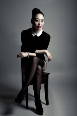 IRON CHEF JUDY JOO (red lip dior) photographed by landis smithers