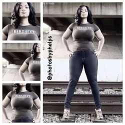 No clue who this lady is but dang I shoulda introduced myself more at the group shoot!! Lol  #thick  #curves #hershey  #plusfashion  #plusmodels  #photosbyphelps #candy