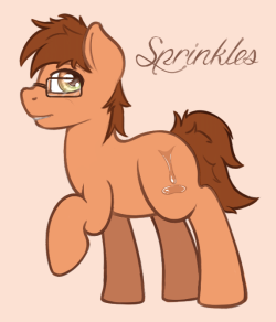 I had the desire to finally make a ponysona after my best friend told me that if I were a pony I had a puddle or something as a cutie mark, since my special talent is rendering fluids. She also had the idea for the name. The color scheme is a bit bland,