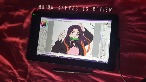     Huion very kindly sent me the Kamvas 13 pen display to try out!I wish I had a full pic to show for it but I can’t finish a full illustration rn so I did some work on a wip instead!more details on the product here and my review below! (=  this pen