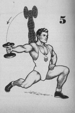 thehenchfiles:  Vintage workout illustration □