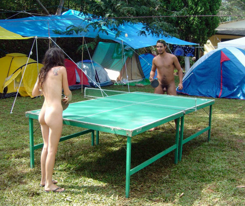 Nude ping pong ball