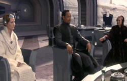 lolicraft: laustraliedouzepoints:  youreagoodliar:  Friendly reminder that Padme had a subplot in Episode III where she was going against Palpatine’s actions and she, Bail Organa, and Mon Mothma (her only appearance in the prequel trilogies) basically