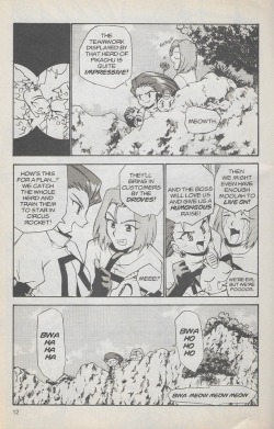 teamrocketfanuk:all team rocket pages from pokemon comic pikachu strikes back issue 4.