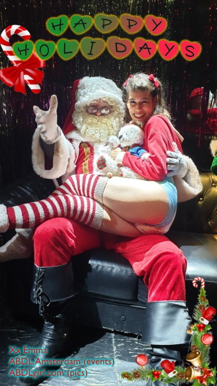 emma-abdlgirl: Happy Holidays!  From me and Santa 