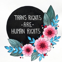 maxinesarahart:Today (March 31) is International Transgender Day of Visibility, and I’m sending love to all trans folks today, and always.