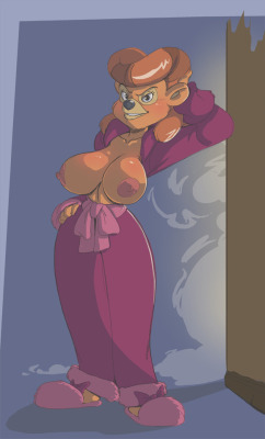 gewd-boi: My half of a trade with @no-lasko @joe-lasko Rebecca Cunningham in her night time apparel. indeed not my usual but very fun to do.  &lt; |D’‘‘‘‘
