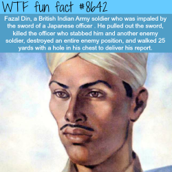 wtf-fun-factss:Fazal Din - WTF fun facts