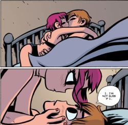 theroguefeminist:  beyondthereachesofmortality:  petahmaximoff:  How to react when a girl tells you she’s changed her mind - A guide by Scott Pilgrim  Am I the only one reading this more like “How to react when your partner is giving you signs that