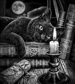 whitesoulblackheart:  Witching Hour by Lisa Parker © How could this not be for Liz? … ☪ witchinqhour ☪ (Please leave credit … Ƹ̴Ӂ̴Ʒ) 