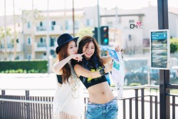korean-dreams-girls:  SoJin and Yura (Girls Day) - Darling Concept Pic