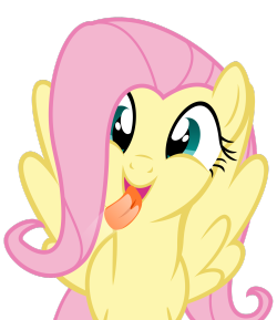 madame-fluttershy:  Fluttershy Likes Glass by *Glitched-Nimbus  &lt;3
