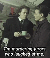 enigmaticpenguinofdeath:  Julian Rhind-Tutt as ACC Tom Boss in A Touch of Cloth [x]  “What about the rumours regarding your leadership? That no one trusts you since that string of Baroque revenge murders you carried out last year?” “There was a