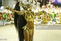 carnivalsfinest:  Cris Vianna as ‘African Queen’ at Brazil’s carnival.